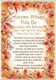 Image: Autumn tidy up poster 2017